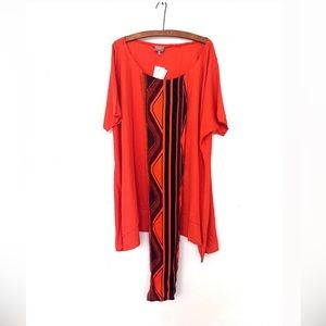 70s vintage boho tunic / dress / beach cover up